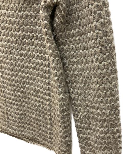 T-Jacket（ティージャケット）T-JACKET (ティージャケット) ダブルブレストニットジャケット　テーラードジャケット ブラウン サイズ:Mの古着・服飾アイテム