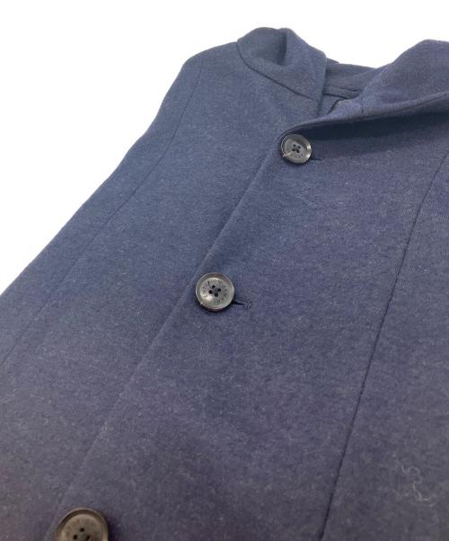 EMPORIO ARMANI（エンポリオアルマーニ）EMPORIO ARMANI (エンポリオアルマーニ) フード付きジャケット ネイビー サイズ:48の古着・服飾アイテム