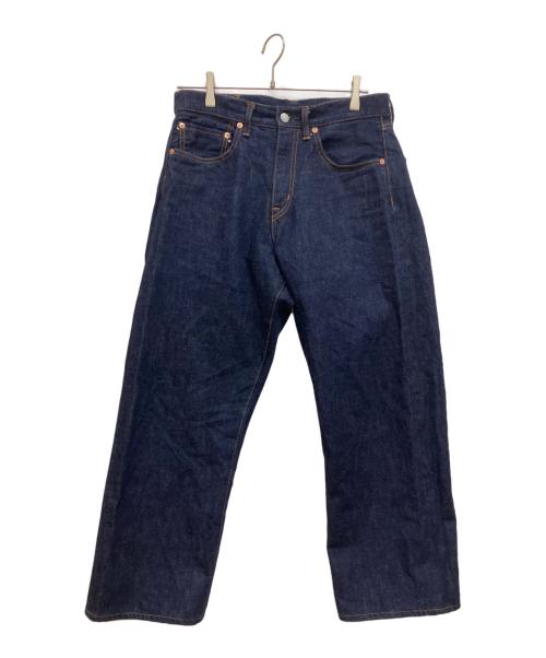 KOJIMA GENES（コジマジーンズ）KOJIMA GENES (コジマジーンズ) セルビッチデニムパンツ インディゴ サイズ:78.5cm (W31)の古着・服飾アイテム