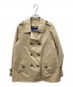 BURBERRY BLUE LABELバーバリー ブルー レーベル）の古着「ショートトレンチコート」｜ベージュ