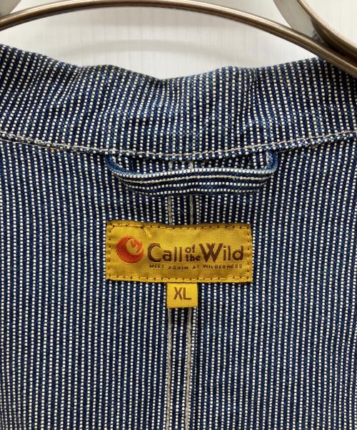 call of the wild（コールオブザワイルド）CALL OF THE WILD (コールオブザワイルド) カバーオール ブルー サイズ:XLの古着・服飾アイテム