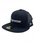 SUPREME×New Eraシュプリーム×ニューエラ）の古着「メッシュキャップ」｜ネイビー