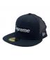 Supreme（シュプリーム）の古着「メッシュキャップ」｜ネイビー