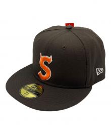 SUPREME×NEWERE（シュプリーム）の古着「キャップ」｜ブラウン
