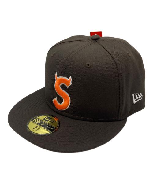 SUPREME（シュプリーム）Supreme (シュプリーム) NEWERE キャップ ブラウン サイズ:7　5/8 未使用品の古着・服飾アイテム