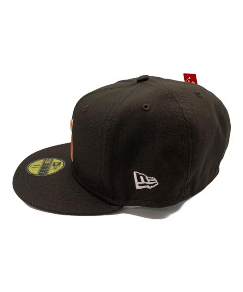 SUPREME（シュプリーム）Supreme (シュプリーム) NEWERE キャップ ブラウン サイズ:7　5/8 未使用品の古着・服飾アイテム