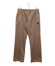 Needles（ニードルズ）の古着「総柄トラックパンツ　ペイズリートラックパンツJ0220」｜ブラウン