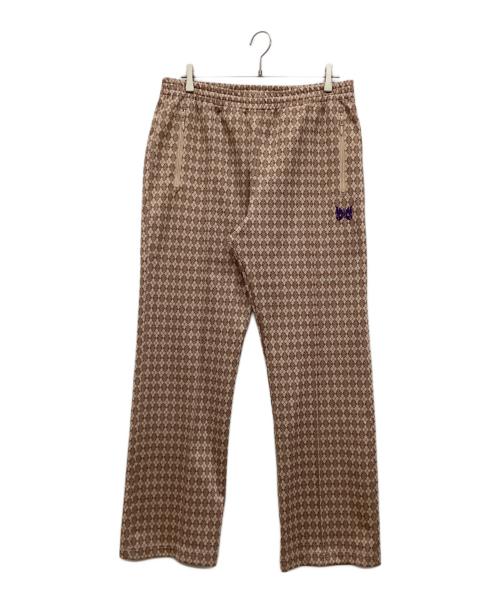 Needles（ニードルズ）Needles (ニードルズ) 総柄トラックパンツ　ペイズリートラックパンツJ0220 ブラウン サイズ:Lの古着・服飾アイテム