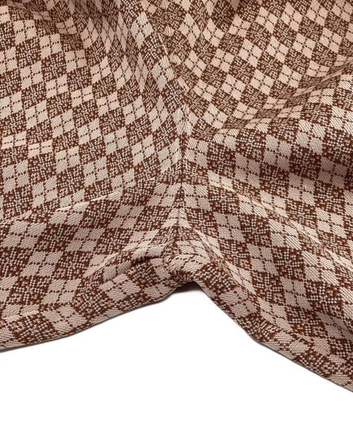 Needles（ニードルズ）Needles (ニードルズ) 総柄トラックパンツ　ペイズリートラックパンツJ0220 ブラウン サイズ:Lの古着・服飾アイテム