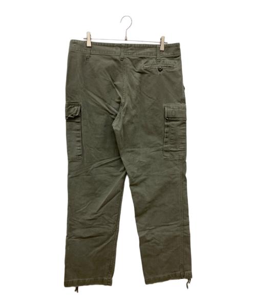 German Army（ドイツ軍）German Army (ドイツ軍) LEO KOHLER GMBH ミリタリーパンツ　デニムパンツ カーキ サイズ:52の古着・服飾アイテム