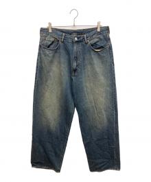BEAMS（ビームス）の古着「Wide Denim Pants　ワイドデニムパンツ」｜インディゴ
