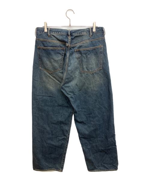 BEAMS（ビームス）BEAMS (ビームス) Wide Denim Pants　ワイドデニムパンツ インディゴ サイズ:Lの古着・服飾アイテム