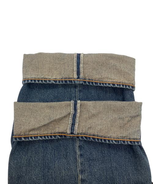 BEAMS（ビームス）BEAMS (ビームス) Wide Denim Pants　ワイドデニムパンツ インディゴ サイズ:Lの古着・服飾アイテム