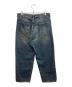 BEAMS (ビームス) Wide Denim Pants　ワイドデニムパンツ インディゴ サイズ:L：5000円