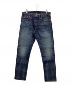 RRLダブルアールエル）の古着「デニムパンツ ストーレートパンツ」｜インディゴ