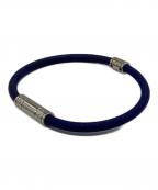 LOUIS VUITTONルイ ヴィトン）の古着「ブレスレット・ネオスプリット タイガラマ」｜ブルー