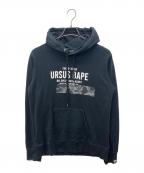 URSUS BAPEアーサスベイプ）の古着「プルオーバーパーカー」｜ブラック