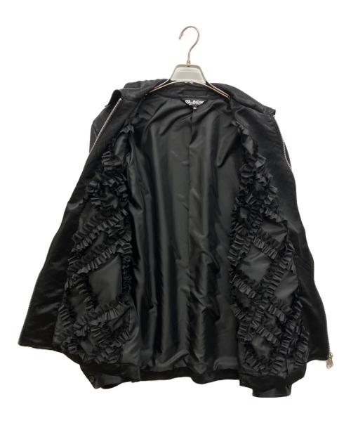 BLACK COMME des GARCONS（ブラックコムデギャルソン）BLACK COMME des GARCONS (ブラックコムデギャルソン) リライムサテン ジャケット/リバーシブルジャケット ブラック サイズ:XLの古着・服飾アイテム