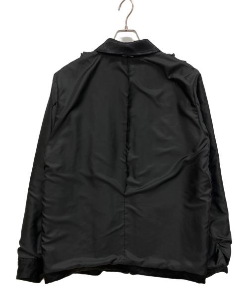 BLACK COMME des GARCONS（ブラックコムデギャルソン）BLACK COMME des GARCONS (ブラックコムデギャルソン) リライムサテン ジャケット/リバーシブルジャケット ブラック サイズ:XLの古着・服飾アイテム