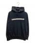 sacai（サカイ）の古着「LOVE OVER RULESスウェットパーカー」｜ブラック