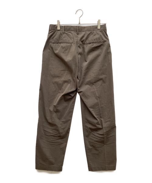 STEVEN ALAN（スティーブンアラン）STEVEN ALAN (スティーブンアラン) TC/BIO LIGHT BAGGY TAPERED PANTS/ライトバギーテーパードパンツパンツ ブラウン サイズ:Ｓの古着・服飾アイテム