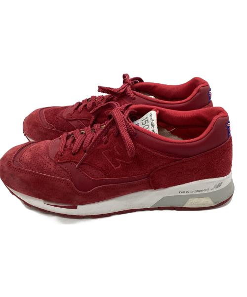 NEW BALANCE（ニューバランス）NEW BALANCE (ニューバランス) ローカットスニーカー レッド サイズ:UK 7 1/2の古着・服飾アイテム