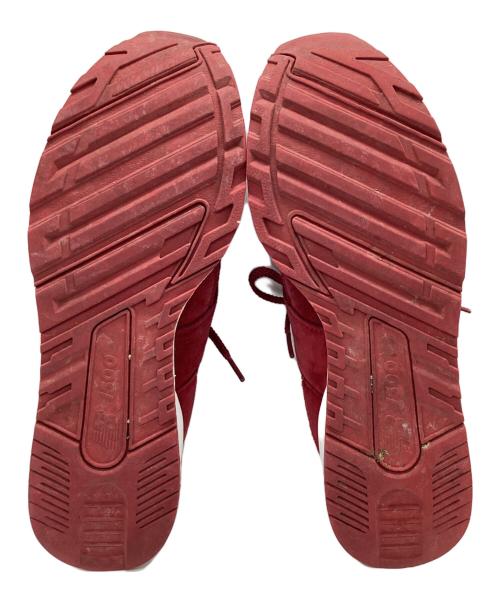 NEW BALANCE（ニューバランス）NEW BALANCE (ニューバランス) ローカットスニーカー レッド サイズ:UK 7 1/2の古着・服飾アイテム