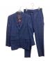 PAUL SMITH（ポールスミス）の古着「ウィンドウペン 3ピースセットアップスーツ」｜ブルー