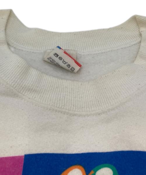 FRUIT OF THE LOOM（フルーツオブザルーム）FRUIT OF THE LOOM (フルーツオブザルーム) プリントスウェット ホワイト サイズ:XLの古着・服飾アイテム