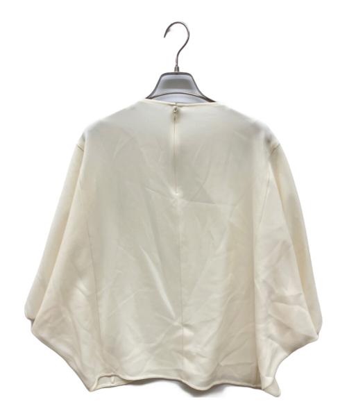 SOEJU（ソージュ）SOEJU (ソージュ) ライトクロスコクーンシルエットブラウス アイボリー サイズ:Ｍの古着・服飾アイテム