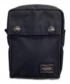 PORTERポーター）の古着「エルファインショルダーバッグ」｜ブラック