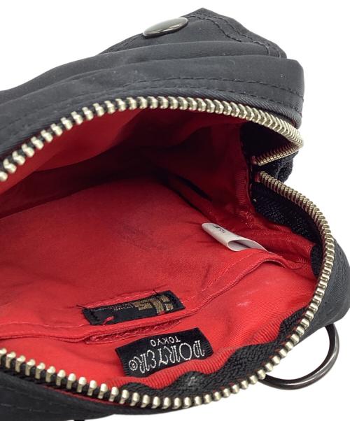 PORTER（ポーター）PORTER (ポーター) エルファインショルダーバッグ ブラックの古着・服飾アイテム