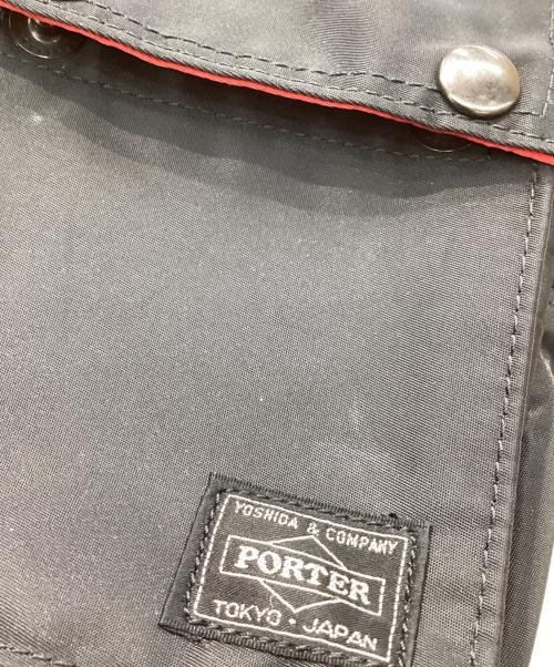 PORTER（ポーター）PORTER (ポーター) エルファインショルダーバッグ ブラックの古着・服飾アイテム