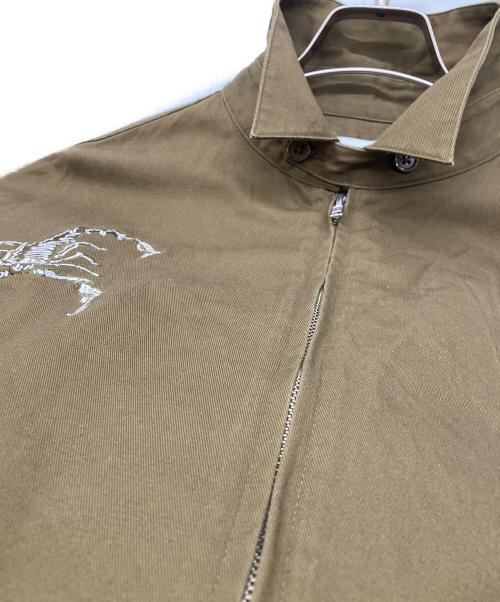 TENBOX（テンボックス）TENBOX (テンボックス) Scorpion Harrinton Jacket ブラウン サイズ:XLの古着・服飾アイテム