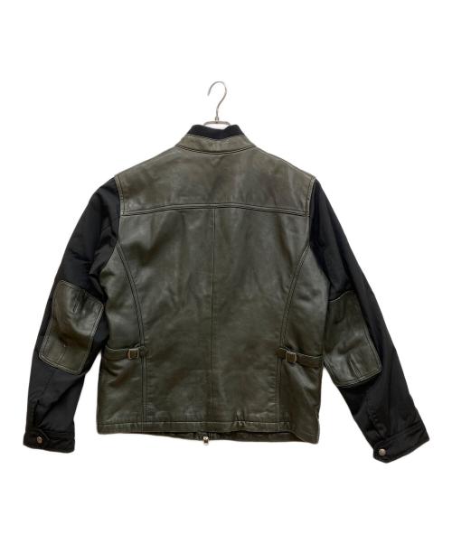BANANA REPUBLIC（バナナリパブリック）BANANA REPUBLIC (バナナリパブリック) レザージャケット ブラック サイズ:XLの古着・服飾アイテム