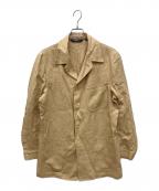 POLO RALPH LAURENポロ・ラルフローレン）の古着「リネンテーラードジャケット」｜ベージュ