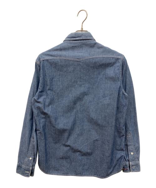 Trophy Clothing（トロフィークロージング）TROPHY CLOTHING (トロフィークロージング) シャンブレーシャツ インディゴ サイズ:Ｍの古着・服飾アイテム