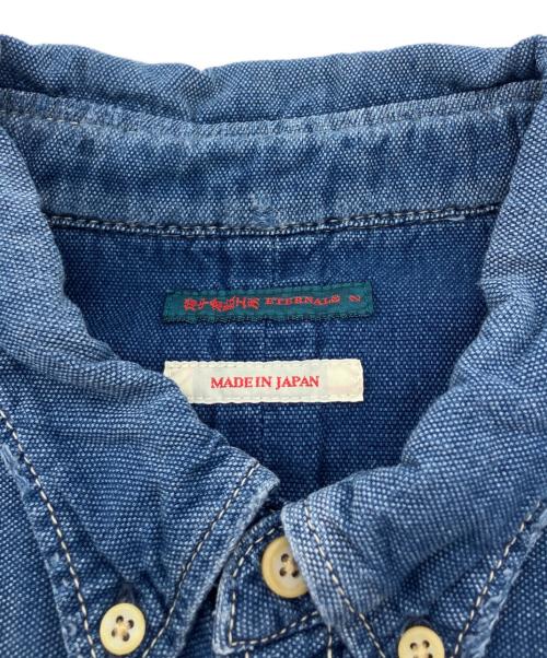 ETERNAL（エターナル）ETERNAL (エターナル) ダンガリーシャツ インディゴ サイズ:Ｍの古着・服飾アイテム