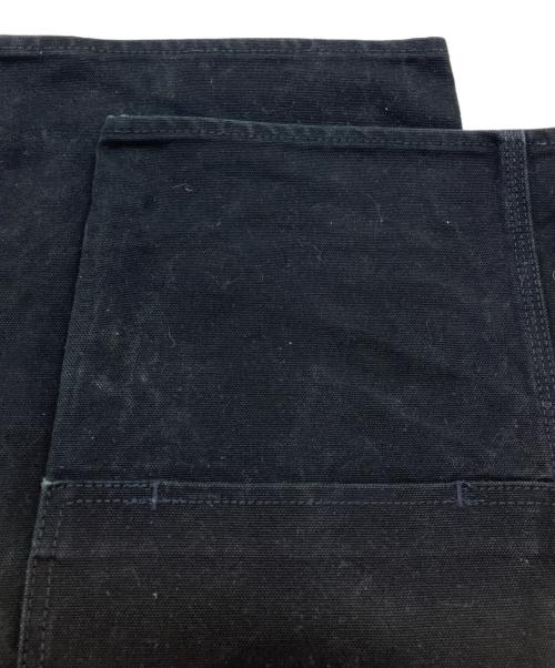 IRON HEART（アイアンハート）IRON HEART (アイアンハート) 806ヘビーダック ダブルニーオーバーオール ブラック サイズ:86cm (W34)の古着・服飾アイテム