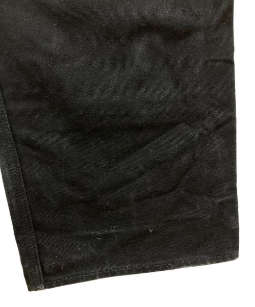 IRON HEART（アイアンハート）IRON HEART (アイアンハート) 806ヘビーダック ダブルニーオーバーオール ブラック サイズ:86cm (W34)の古着・服飾アイテム