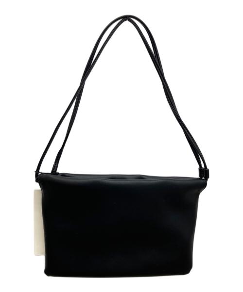 NOTHING WRITTEN（ナッシングリトゥン）NOTHING WRITTEN (ナッシングリトゥン) NELLA STRAP BAG　ショルダーバッグ ブラック 未使用品の古着・服飾アイテム