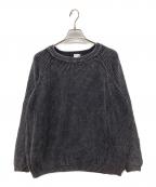 Authentic Reproduction Productsオーセンティックリプロダクトプロダクツ）の古着「クルーネックワッフルニット」｜グレー