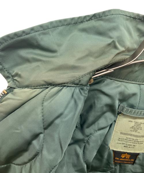 ALPHA（アルファ）ALPHA (アルファ) CWU-45/P Flight Jacket　フライトジャケット オリーブ サイズ:Lの古着・服飾アイテム
