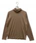 AURALEE（オーラリー）の古着「SUPER FINE WOOL KNIT TURTLE NECK スーパーファインウールタートルネックニット」｜ブラウン