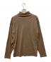 AURALEE (オーラリー) SUPER FINE WOOL KNIT TURTLE NECK スーパーファインウールタートルネックニット ブラウン サイズ:3：8000円