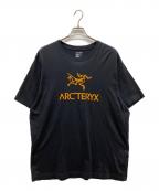 ARC'TERYXアークテリクス）の古着「Arc Word Logo Short Sleeve（アークワード ロゴ ショートスリーブ ）」｜ブラック