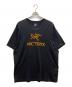 ARC'TERYX（アークテリクス）の古着「Arc Word Logo Short Sleeve（アークワード ロゴ ショートスリーブ ）」｜ブラック