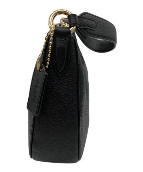COACH（コーチ）COACH (コーチ) サットン クロスボディポリッシュドペブルレザー ショルダーバッグ ブラックの古着・服飾アイテム