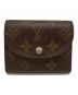 LOUIS VUITTON（ルイ ヴィトン）の古着「ポルトフォイユ・エレーヌ モノグラムキャンバス 3つ折り財布」｜ブラウン