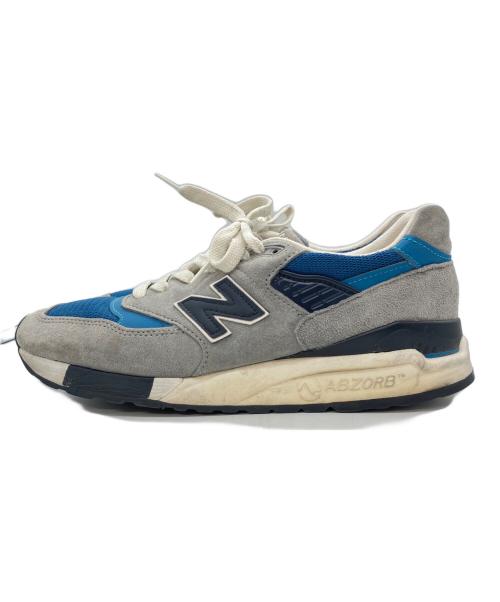 NEW BALANCE（ニューバランス）NEW BALANCE (ニューバランス) M998MD ABZORB ローカットスニーカー グレー サイズ:26cmの古着・服飾アイテム